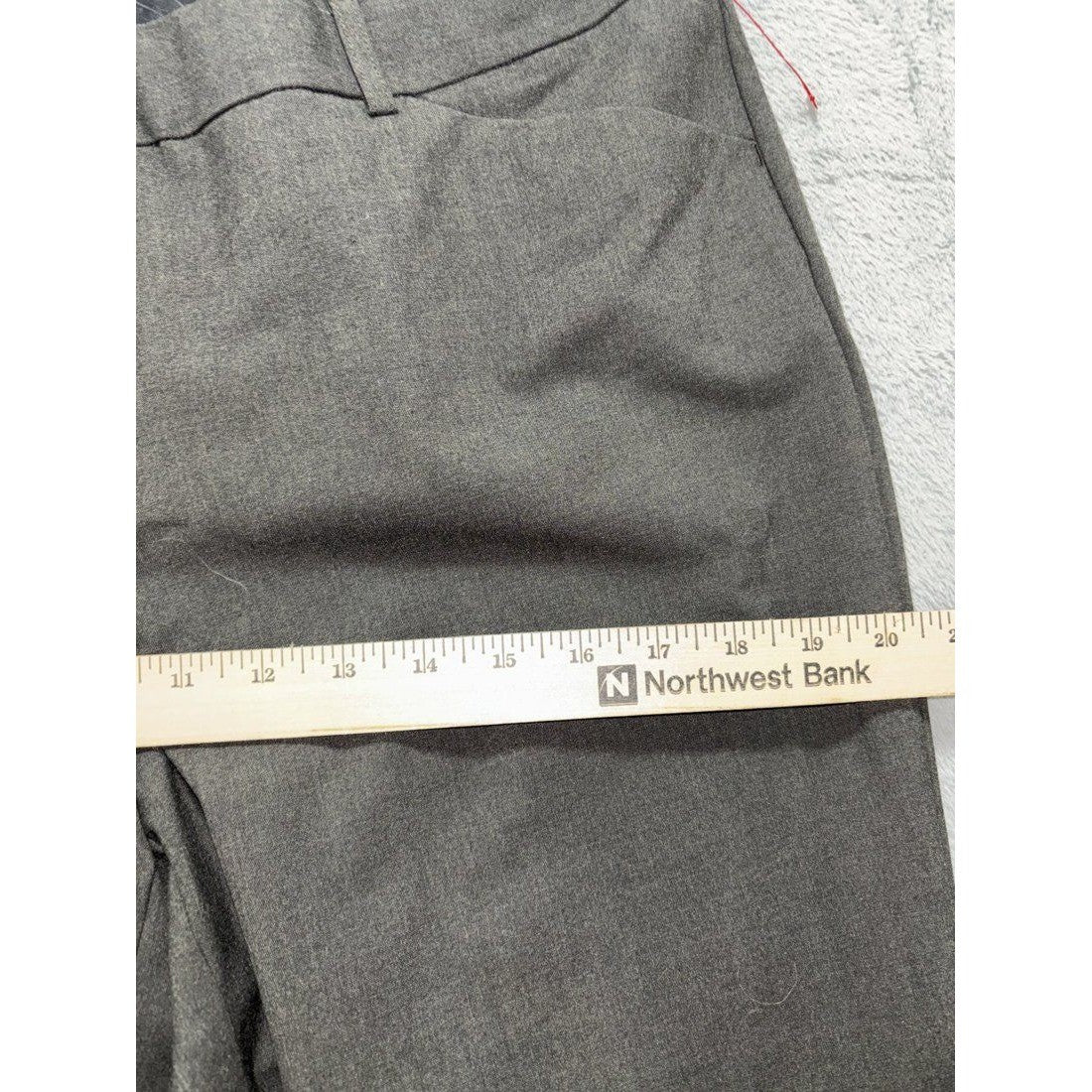 Express Women's Charcoal Editor Dress Pants 14R, photo 5 of 11