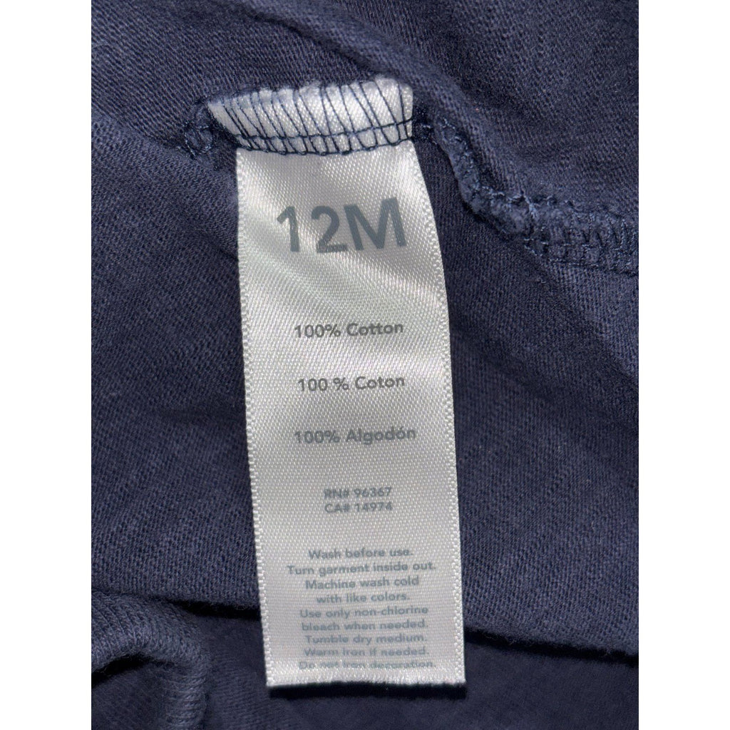 Carter's Baby Boy 12M 6 Piece Bundle Fleece Sleepers Cardigan Henleys Navy Gray