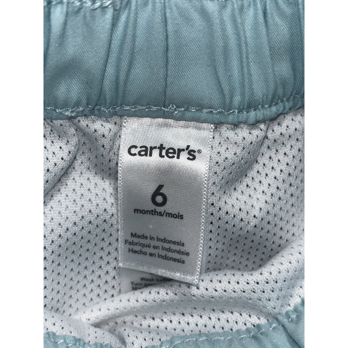 Carter's Baby Boy 6M 6 Piece Bundle Tee Shorts Tank Bodysuits Green Blue Navy
