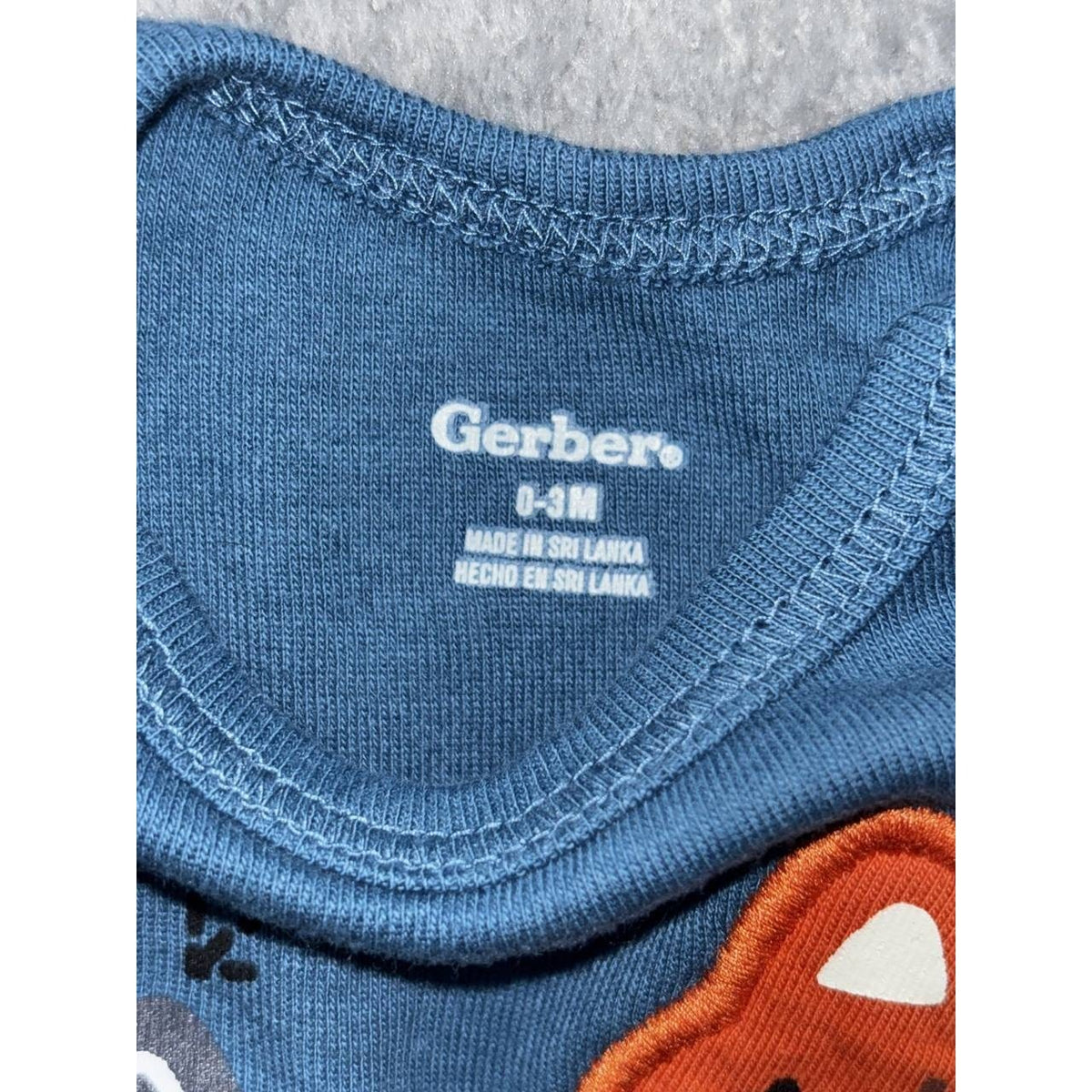 Gerber Cloud Island Baby Boy Lot 6 Pieces 0-3M, photo 3 of 17