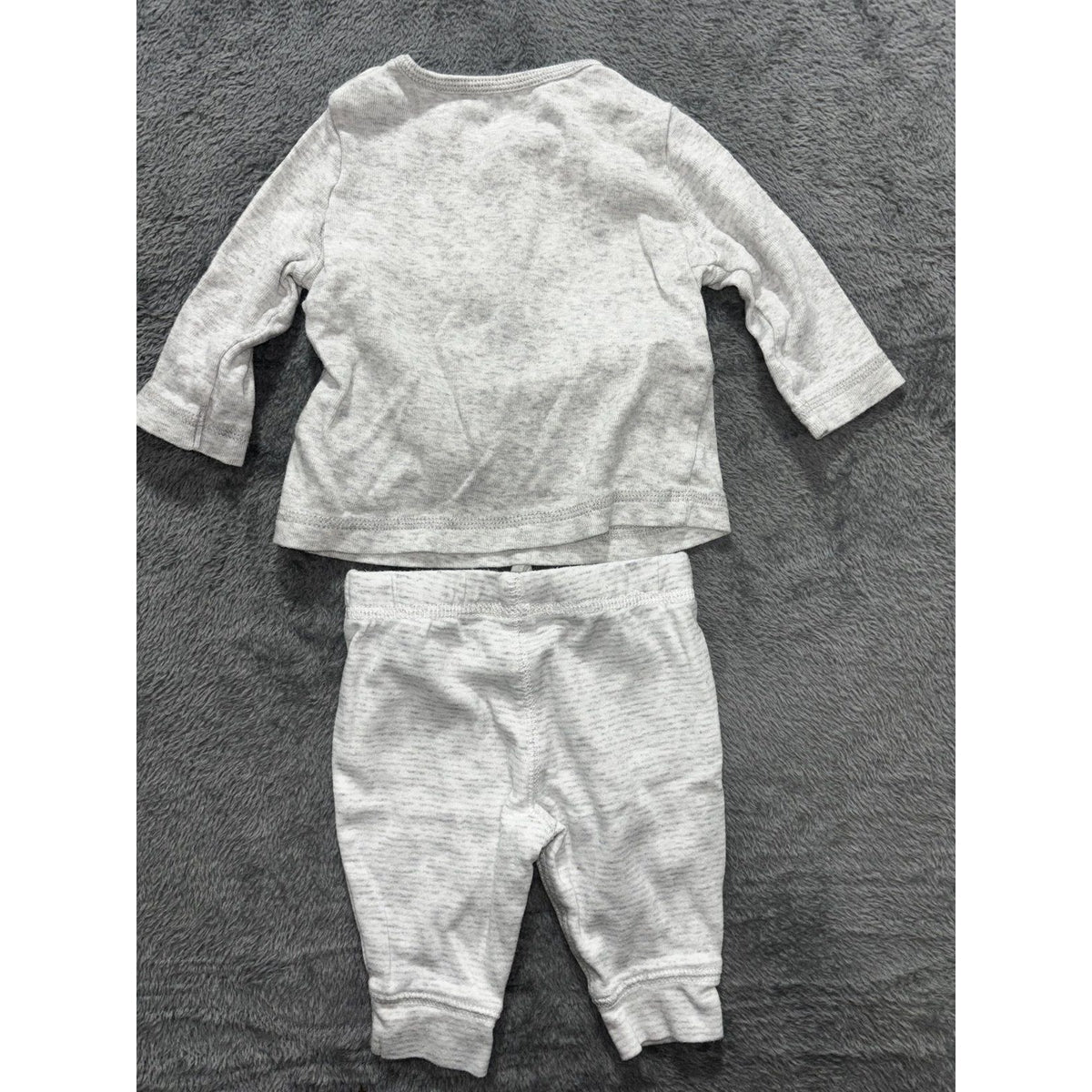 Carter's Baby Boy 3M 7 Piece Bundle Hoodie Tee Pants Bodysuits Blue Navy