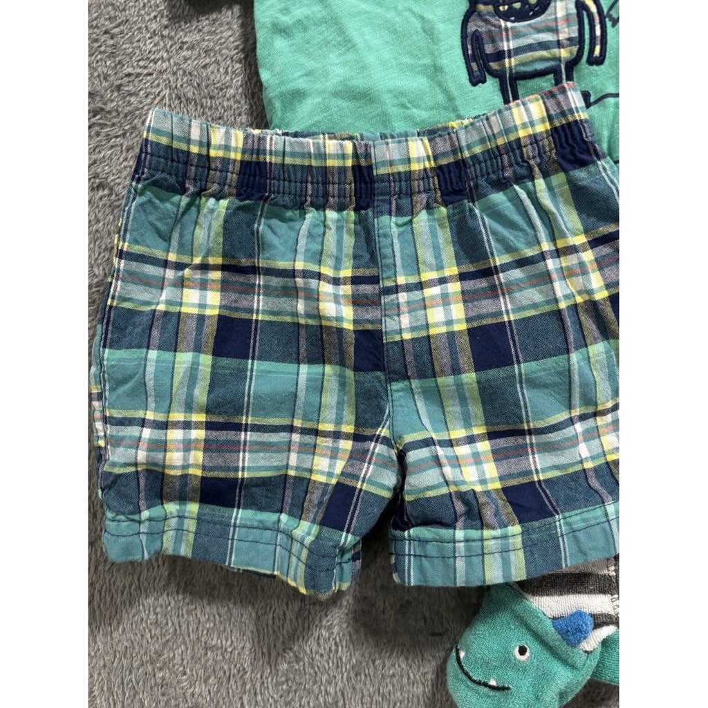 Baby Boy Monster Sleeper Jeans Lot 5 Pcs 9M, photo 2 of 12