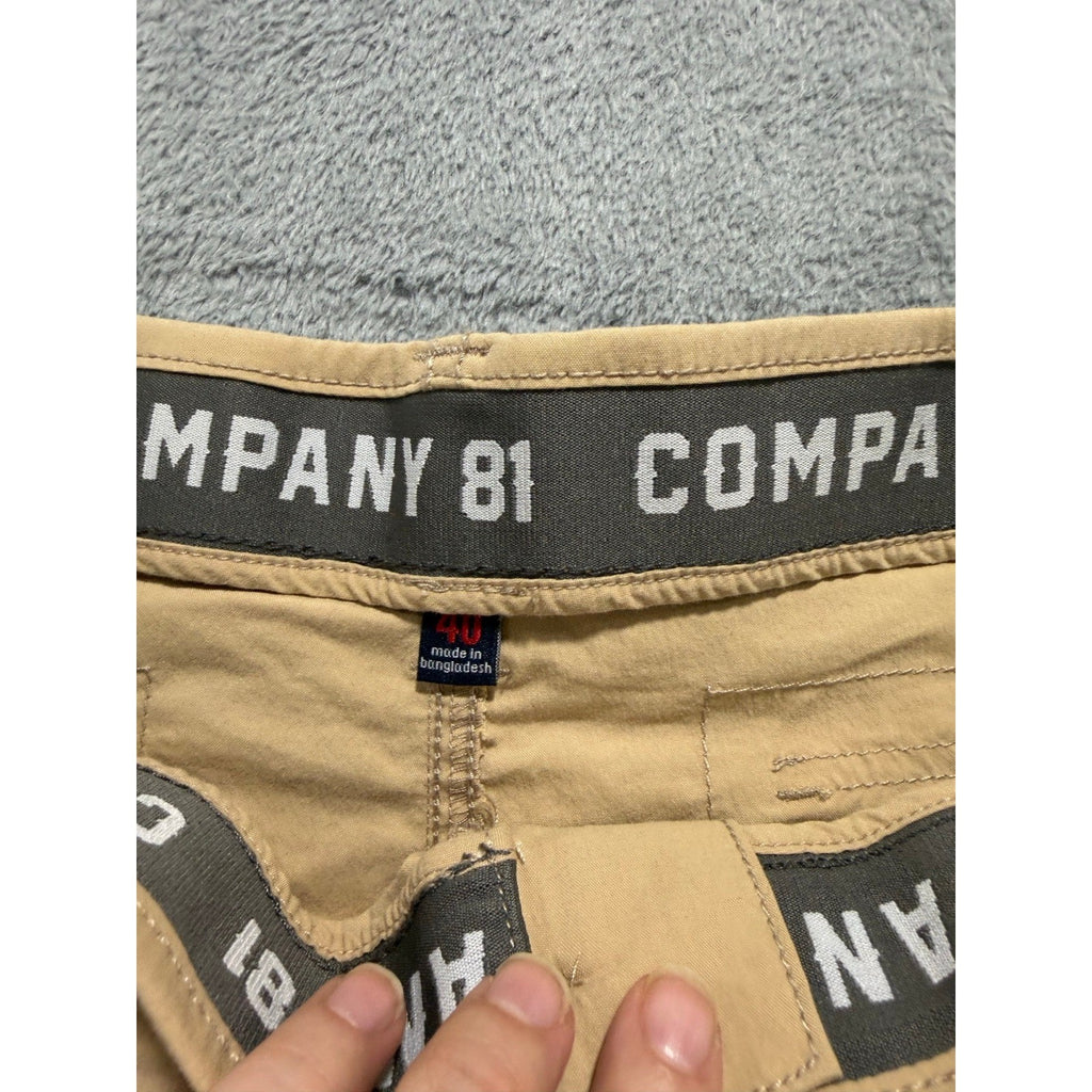 Company 81 40 Tan Stretch Cargo Shorts Mens NWT Casual Outdoor Summer