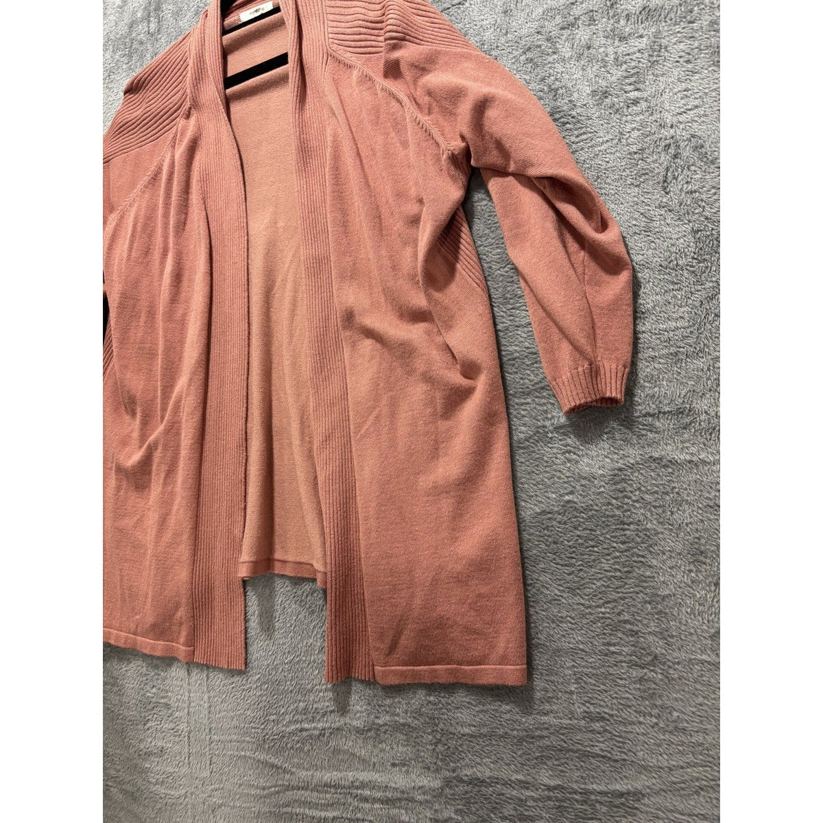 Maurices Womens XL Dusty Rose Open Front Cardigan Casual Layering