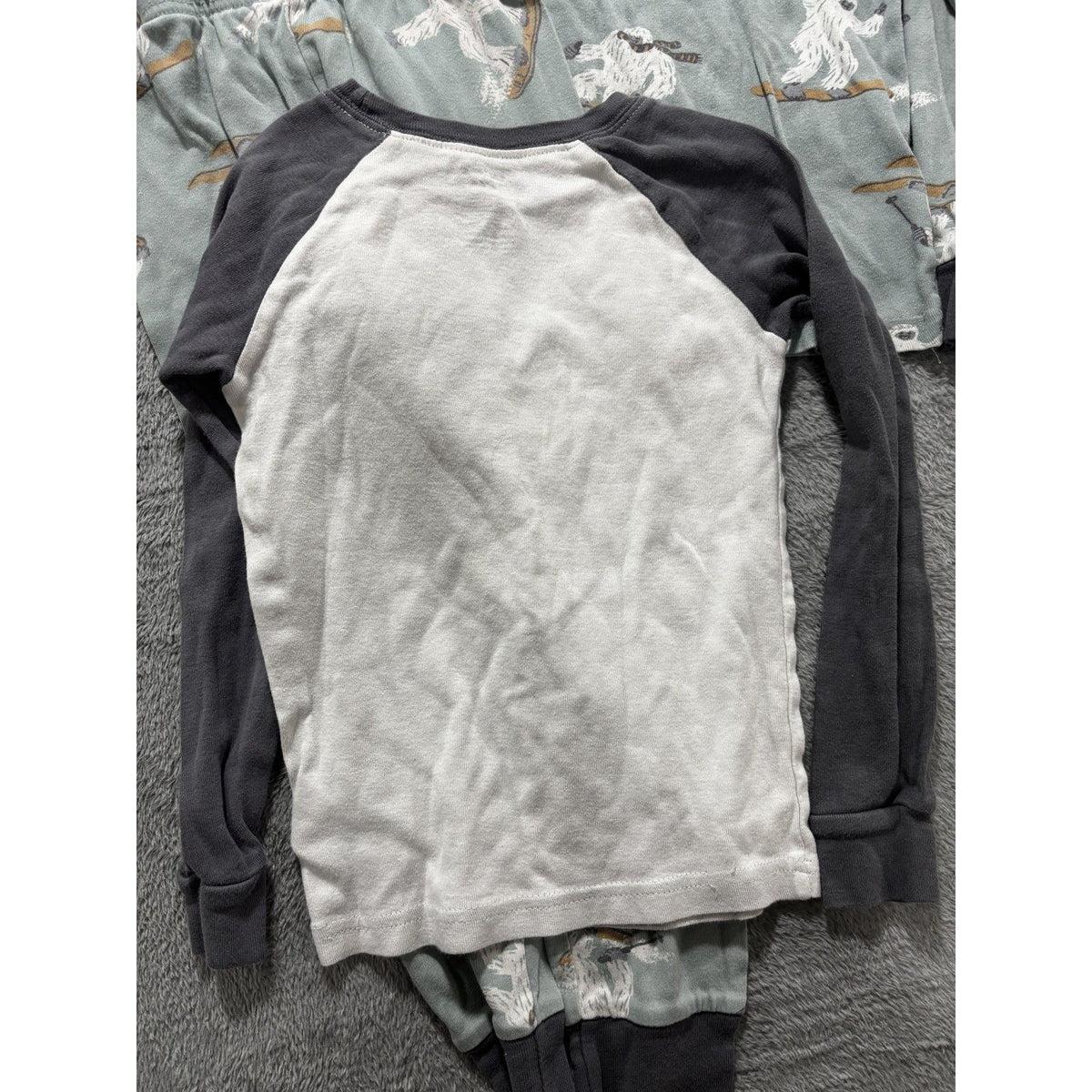Carter's Kids 6/6A Pajama Sets Holiday, Yeti for Bed, 3 Sets 6 Piece Bundle