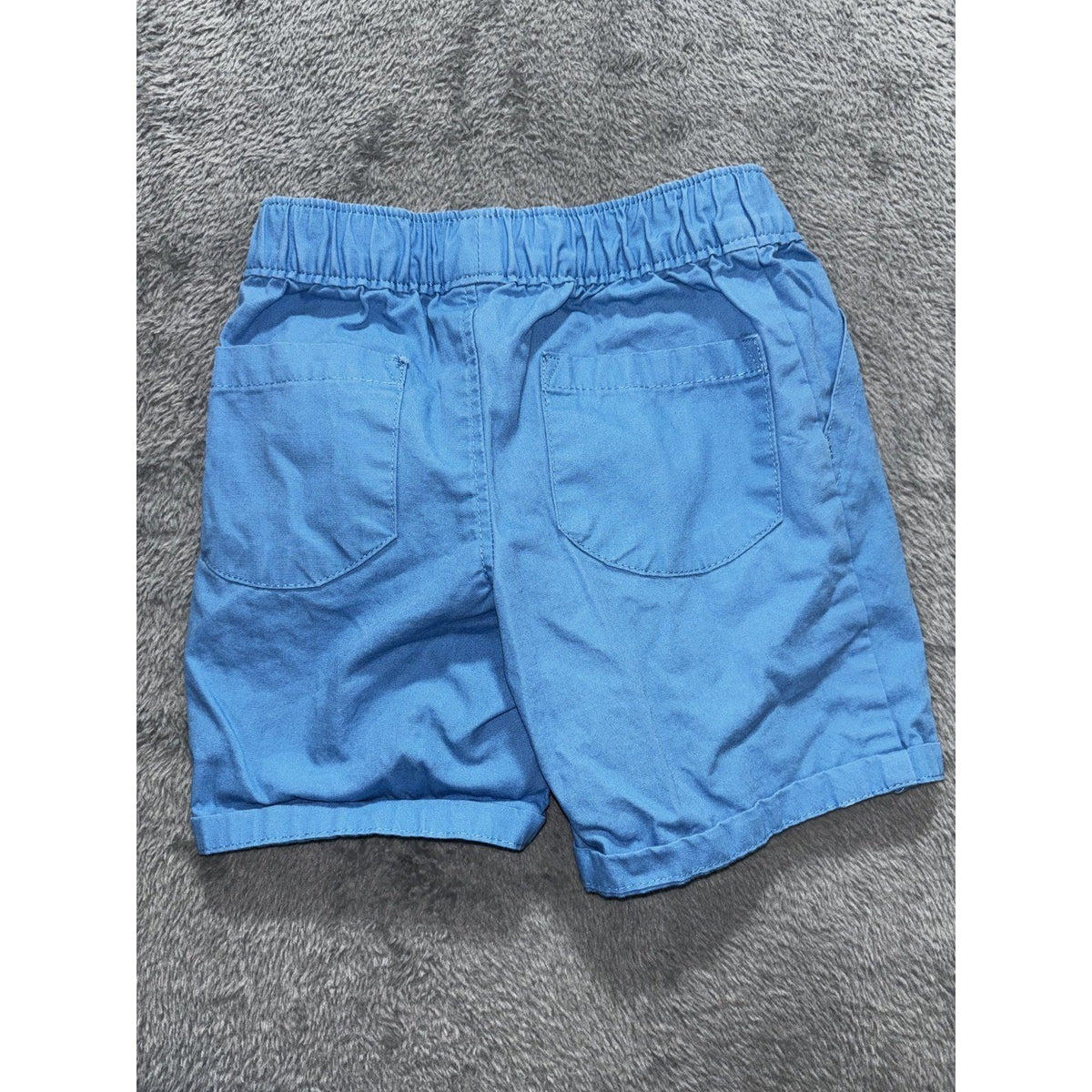 Carter's Okie Dokie 12M Baby 6 Piece Bundle Shark Shirt Tee Tank Shorts Blue