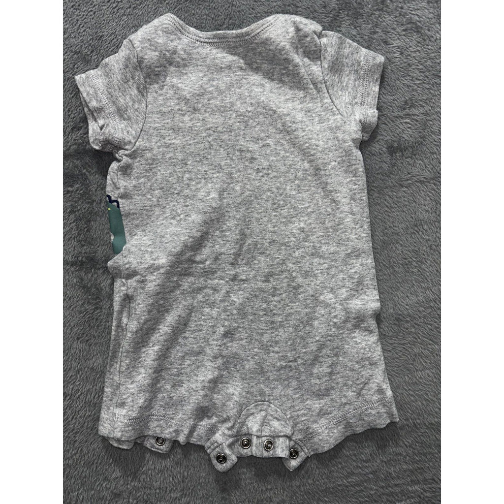 Carter's Circo Baby Boy 6M 5 Piece Bundle Bodysuits Shorts Romper Sage Gray