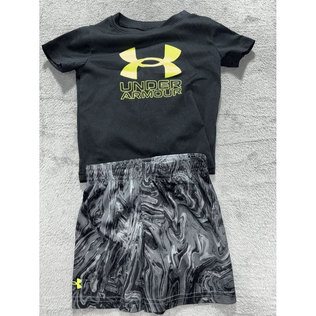 Under Armour & Reebok Boy Tee Shorts Lot 4 Pc 2T, photo 2 of 14