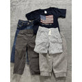 Carter's Boy Jeans Pants Shorts Lot 5 Pieces 24M-2T