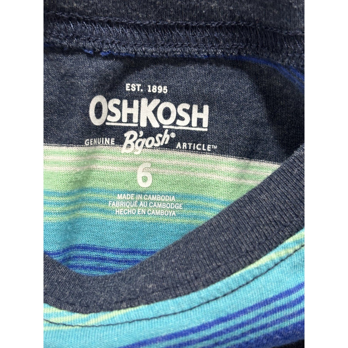 OshKosh Carter's Boys Striped Polo Lot 6 Pieces 6, photo 19 of 23