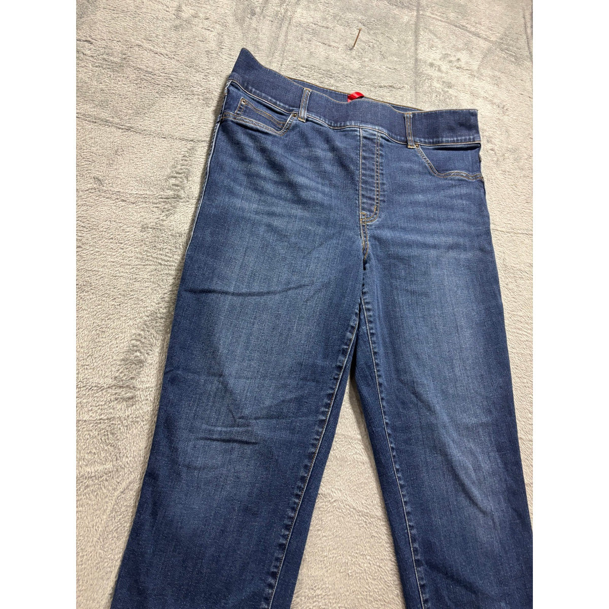 Spanx Women's Blue Slim Pull On Jeans Plus Size 1XT, photo 9 of 10