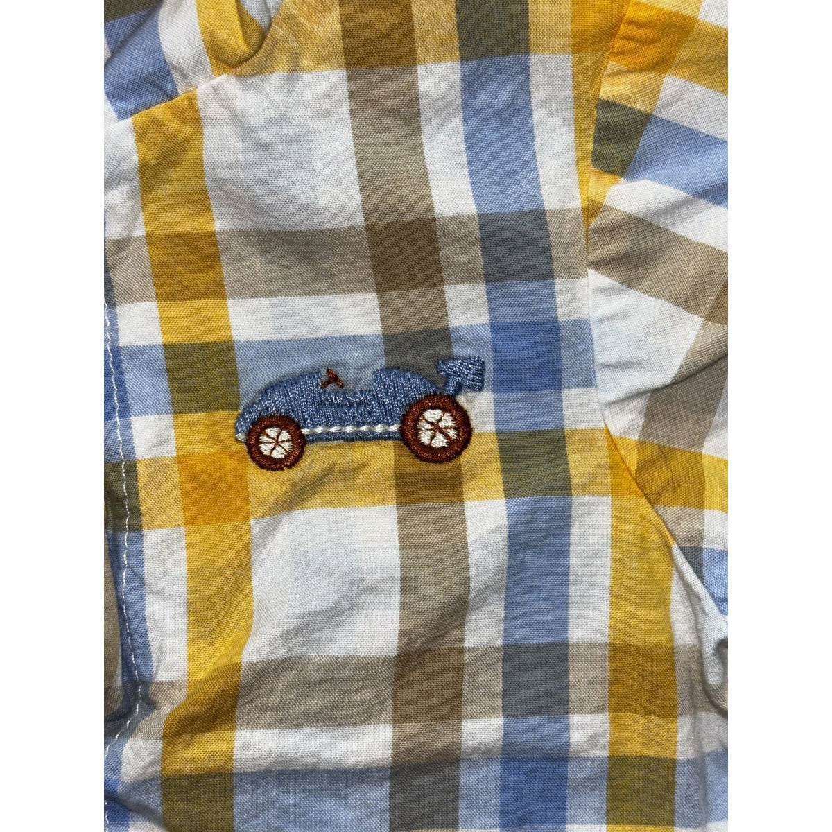 Carter's Just One You Baby Boy 3M 8 Piece Bundle Bunting Sleeper Plaid Pants