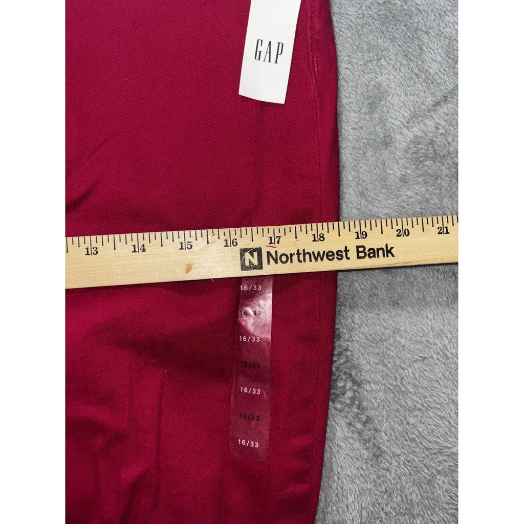 Gap Women's Raspberry Denim Legging Jeans Size 16/33, photo 8 of 13