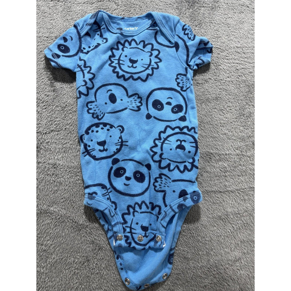 Carter's Baby 12M Blue Hooded Romper, babyGap Romper, Bodysuit and Shorts Set