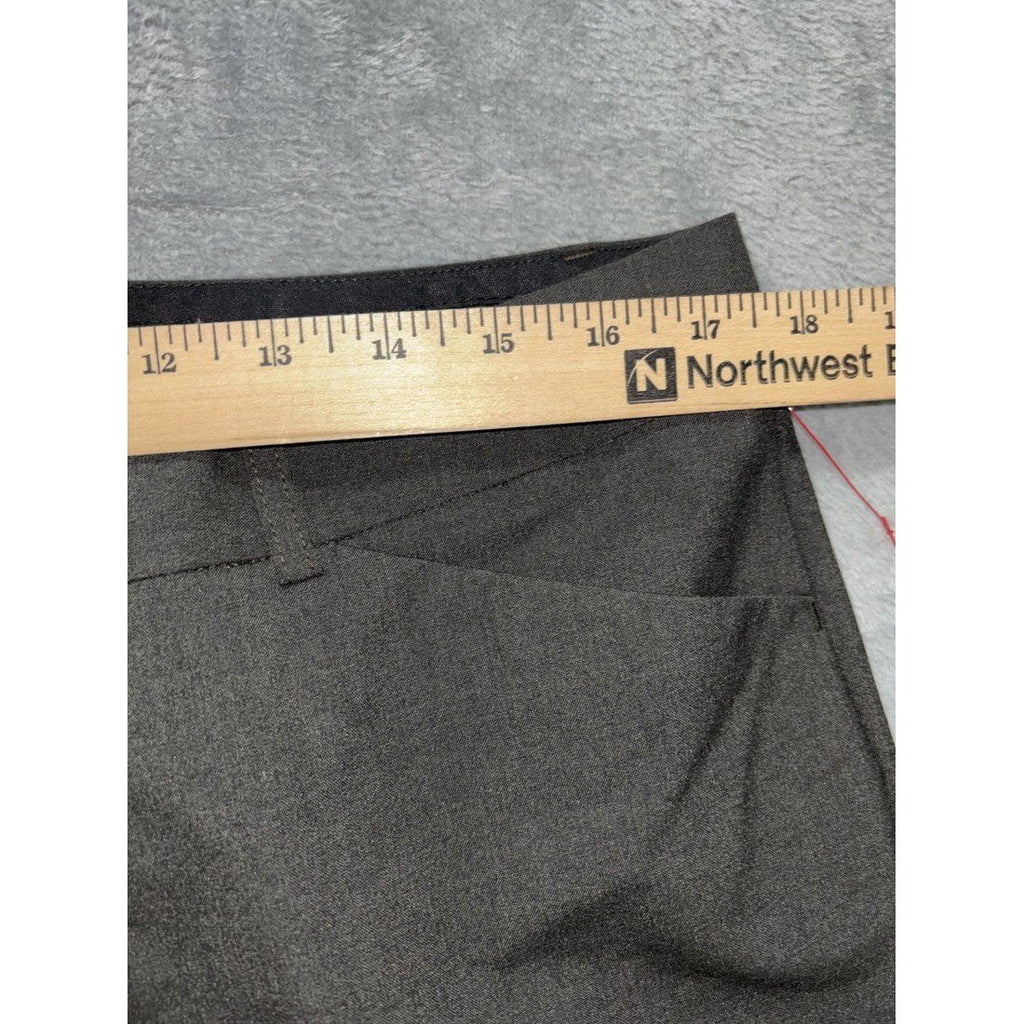 Express Women's Charcoal Editor Dress Pants 14R, photo 4 of 11