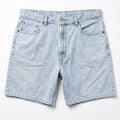 Levi's 550 W38 Light Wash Blue Denim Shorts Relaxed Fit Vintage Casual