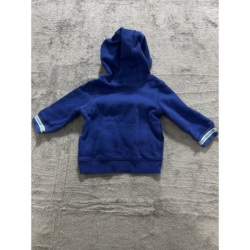 Carter's Baby Boy 12M 9 Piece Bundle Bodysuits Pants Jeans Shorts Hoodie Blue