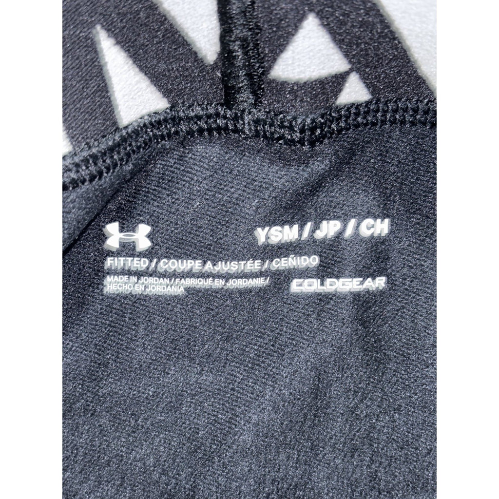 Under Armour Youth XS S 6 Pc Black Gray Athletic Bundle Tops Shorts Leggings