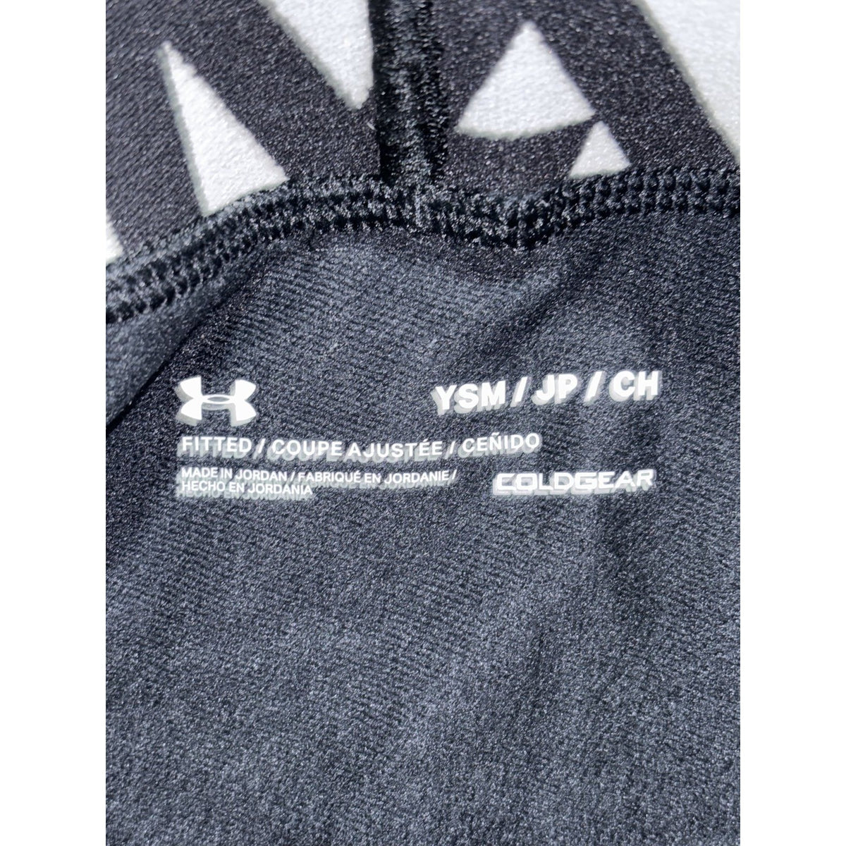 Under Armour Youth XS S 6 Pc Black Gray Athletic Bundle Tops Shorts Leggings