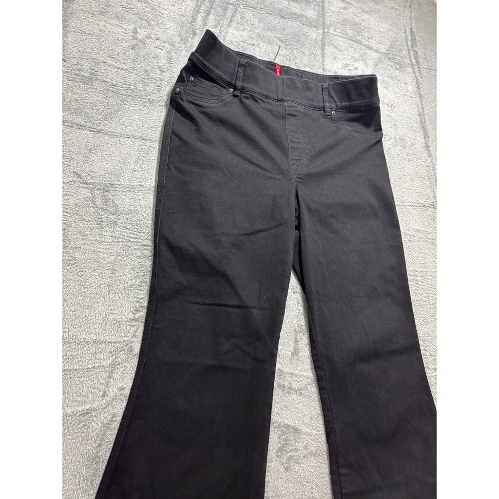 Spanx Women's Black Flare Leg Jeans Size XL, photo 7 of 8