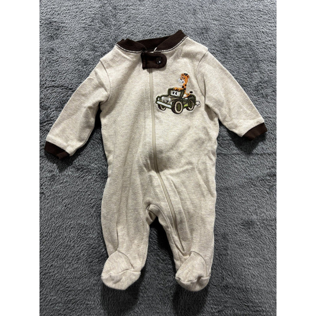 Carter's Baby Boy NB 6 Piece Bundle Sweatshirt Pants Bodysuits Sleeper Navy