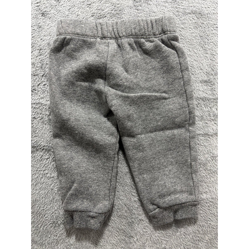 Carter's Baby Boy 12M 5 Piece Bundle Moose Bodysuit Pants Cardigan Gray Tan