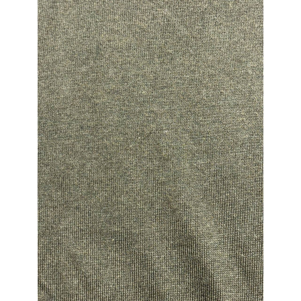Banana Republic Men's Olive Silk Sweater Size S, photo 7 of 9
