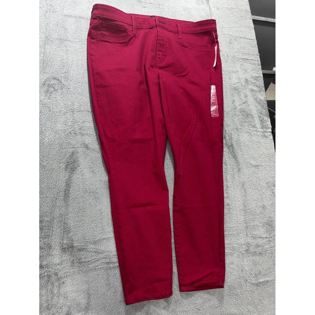 Gap Women's Raspberry Denim Legging Jeans Size 16/33, photo 3 of 13