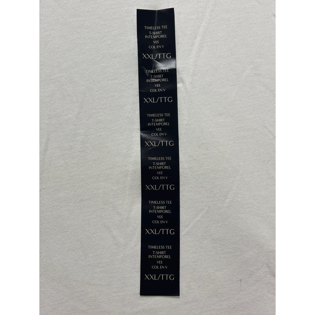 Banana Republic Women's White V-Neck Tee Size XXL, photo 10 of 13