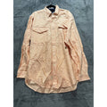 Tommy Hilfiger Men's Orange Oxford Shirt Size M