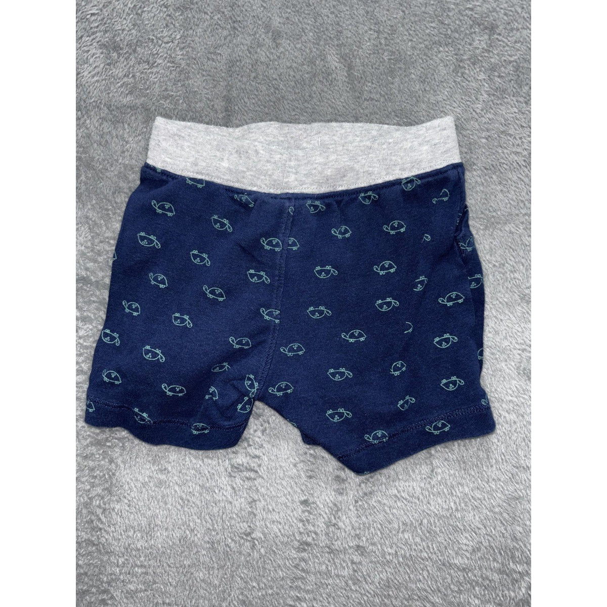 Carter's Baby 12M 8 Piece Bundle Bodysuits Tee Shorts Pants Dinosaur Turtle