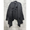 Old Navy Maternity Womens XL Charcoal Gray Open Front Waterfall Cardigan Casual