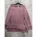 Balance Collection Womens XL Mauve Crewneck Sweatshirt Raglan Casual Athleisure
