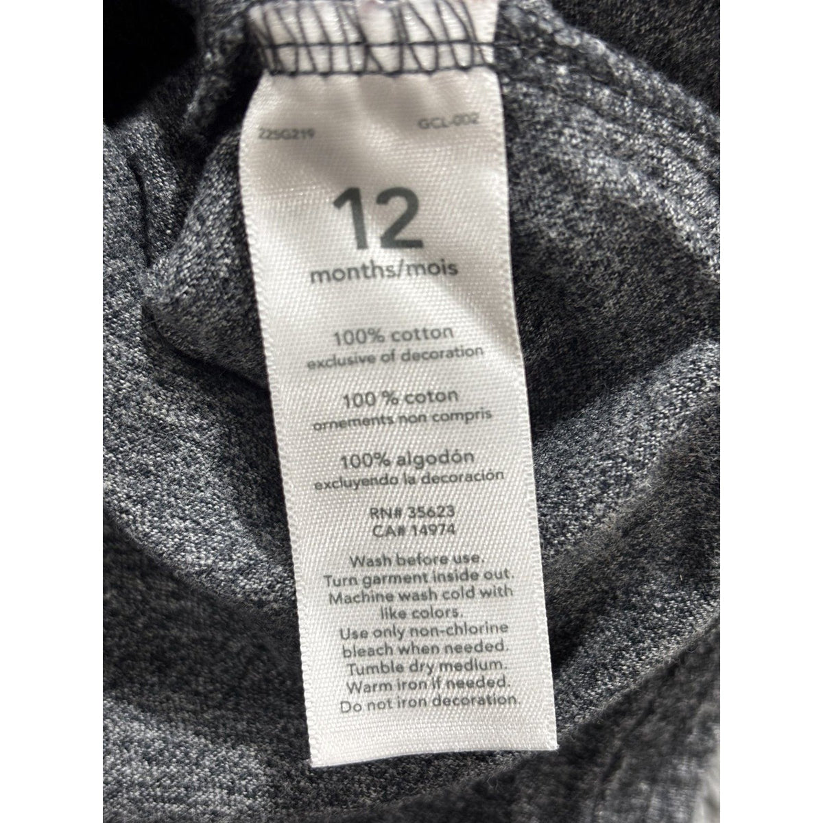 Baby B'gosh Baby Boy 12M 4 Piece Bundle Henley Joggers Hoodie Maroon Gray