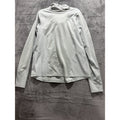 Under Armour Womens XL Sage Gray ColdGear Fitted Hooded Pullover Athleisure