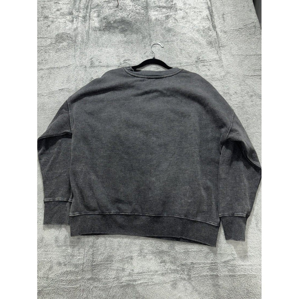 Maurices Women's Charcoal Skull Sweatshirt Size L, photo 4 of 7