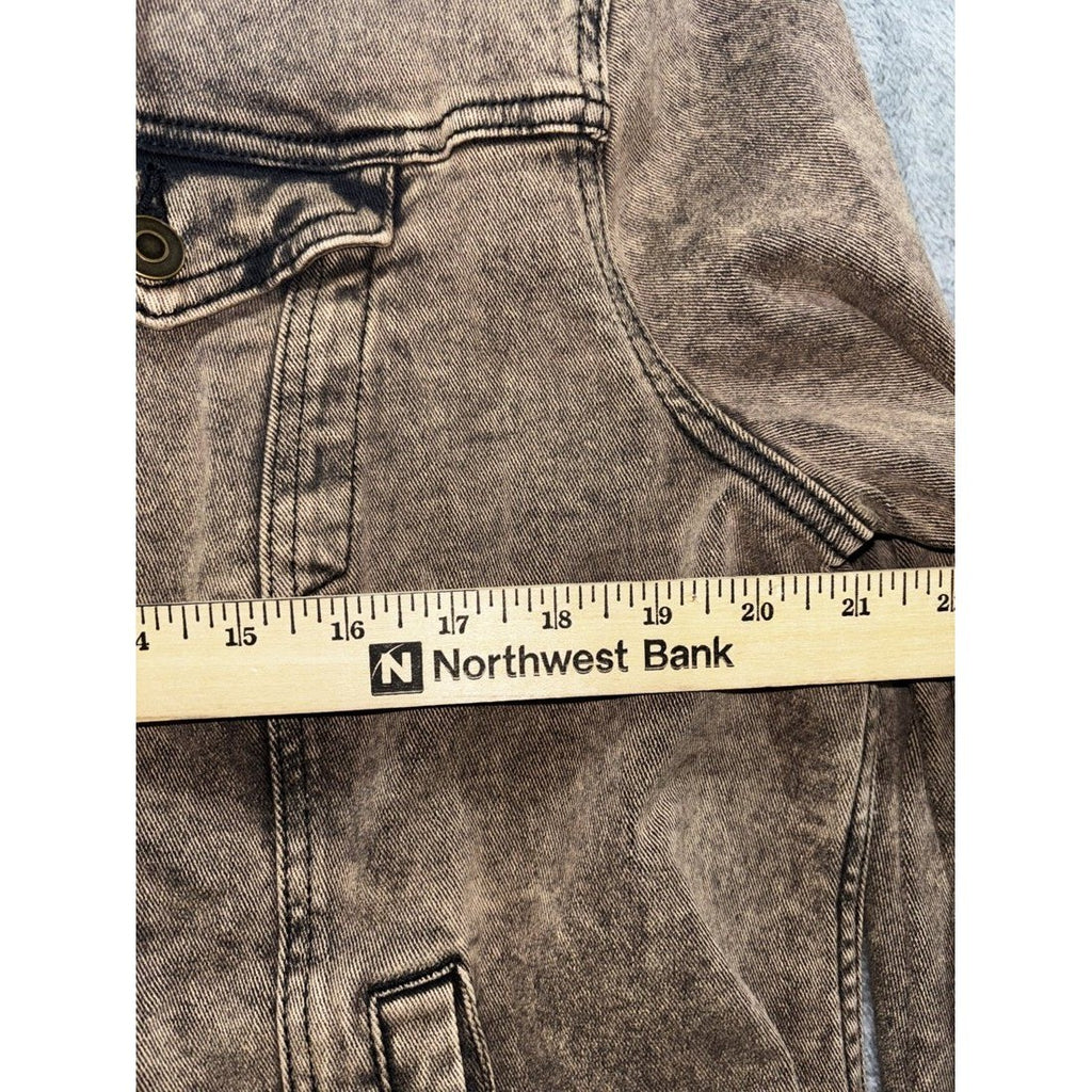 Time and Tru Women's Brown Denim Jacket Size XXXL, photo 5 of 9