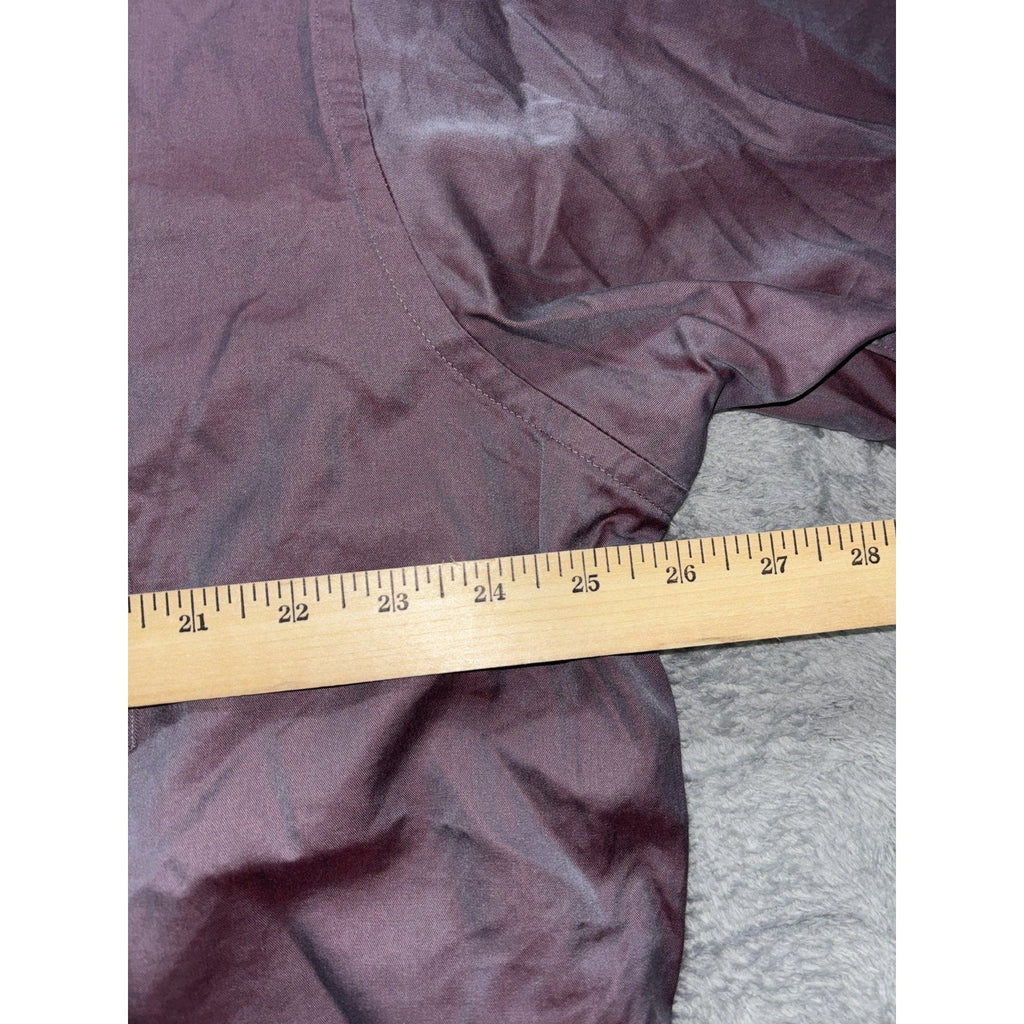 Forsyth of Canada Men's Plum Dress Shirt 17 1/2 R, photo 7 of 8