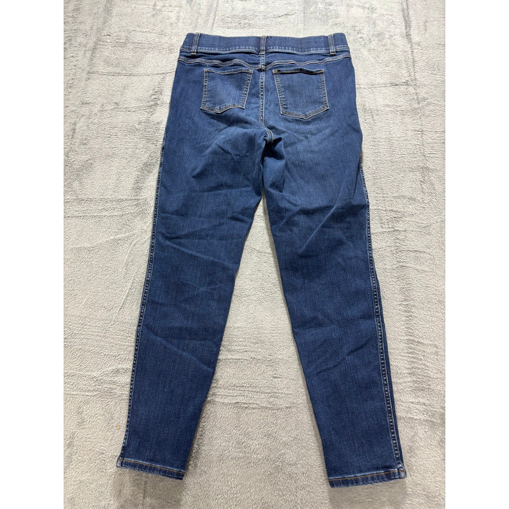 Spanx Women's Blue Slim Pull On Jeans Plus Size 1XT, photo 2 of 10
