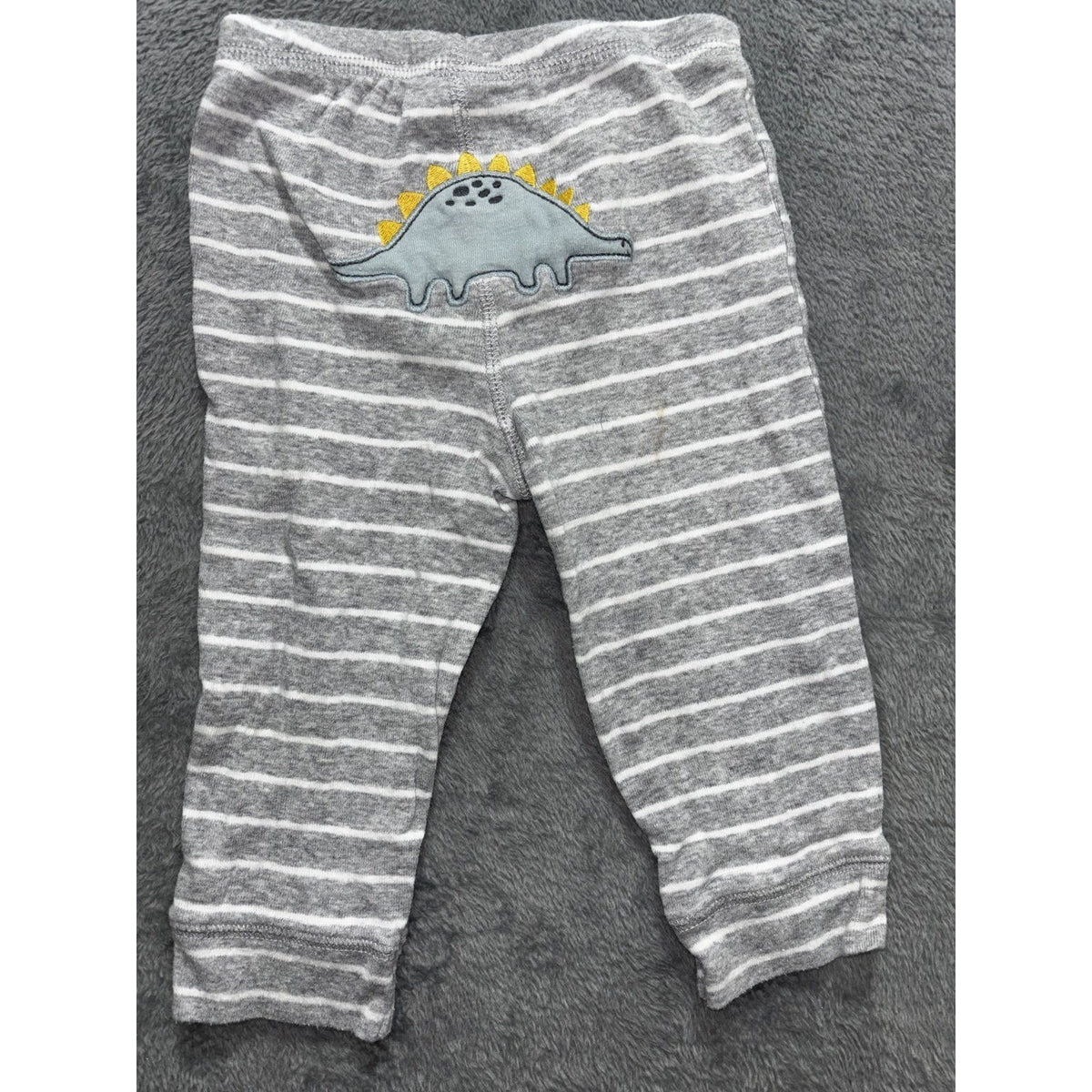 Carter's Baby 12M 8 Piece Bundle Bodysuits Tee Shorts Pants Dinosaur Turtle