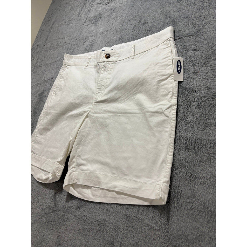 Old Navy 16 White Everyday Short Womens Casual Coastal Chino Shorts