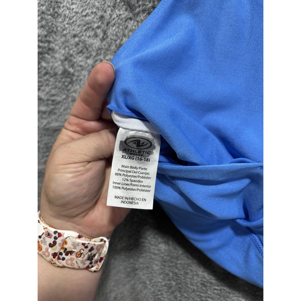 Athletic Works Women's Light Blue Sports Bra Size XL, photo 7 of 8