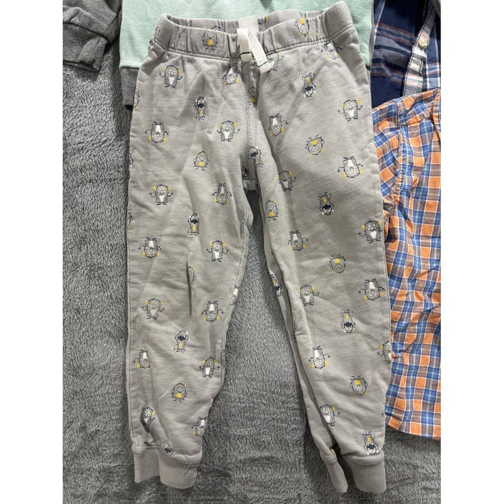Toddler Boy Sweatshirt Joggers Shirts Lot 5 Pcs 4T, photo 2 of 11