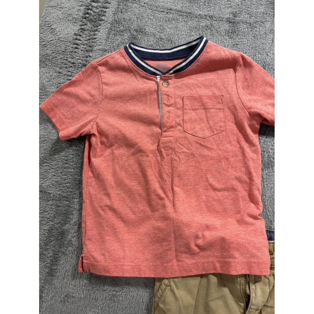 Toddler Boy Polo Hoodie Pants Lot 6 Pcs 3T, photo 10 of 14