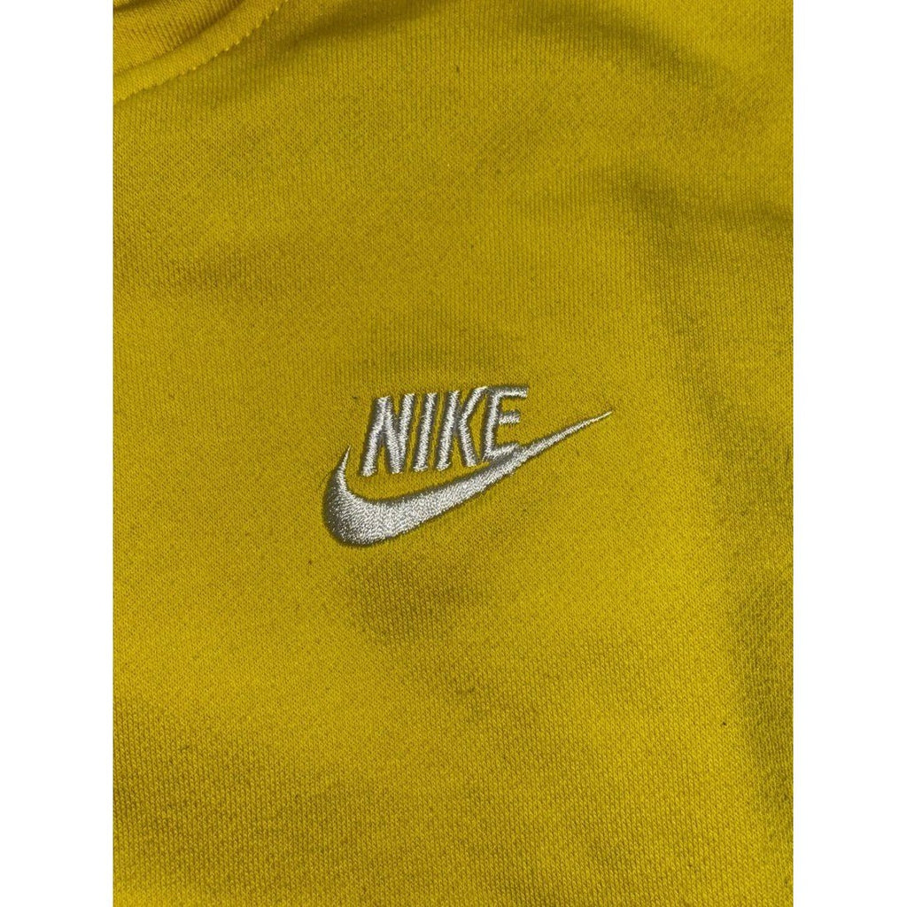 Nike Men's Yellow Swoosh Pullover Hoodie Size XL, photo 2 of 7