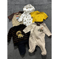 Carter's Baby Boy NB 6 Piece Bundle Sweatshirt Pants Bodysuits Sleeper Navy