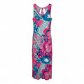 Lilly Pulitzer Women's Pink Print Maxi Dress Size XS