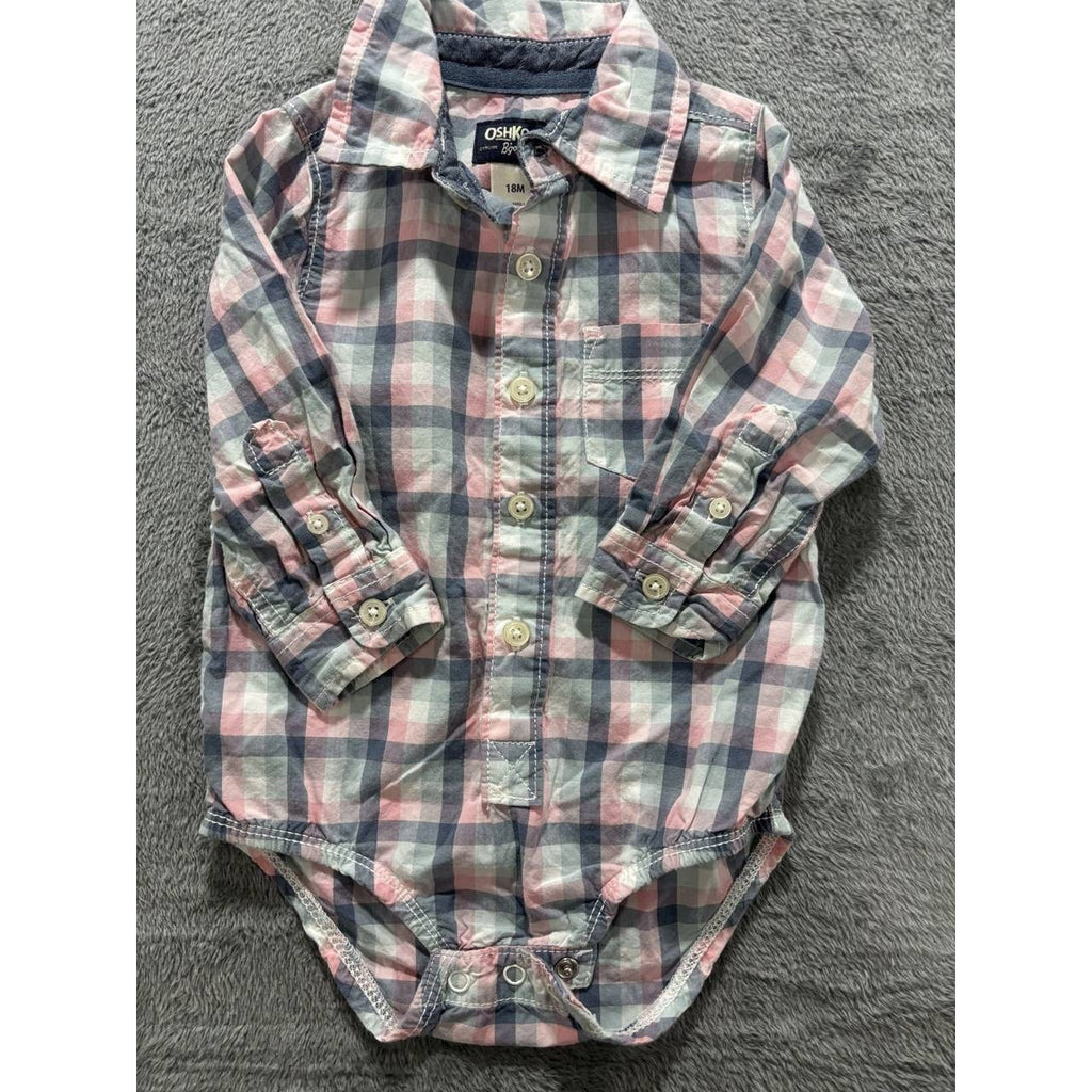 Carter's & OshKosh Baby Boy Shirts Lot 7 Pc 18M, photo 5 of 22