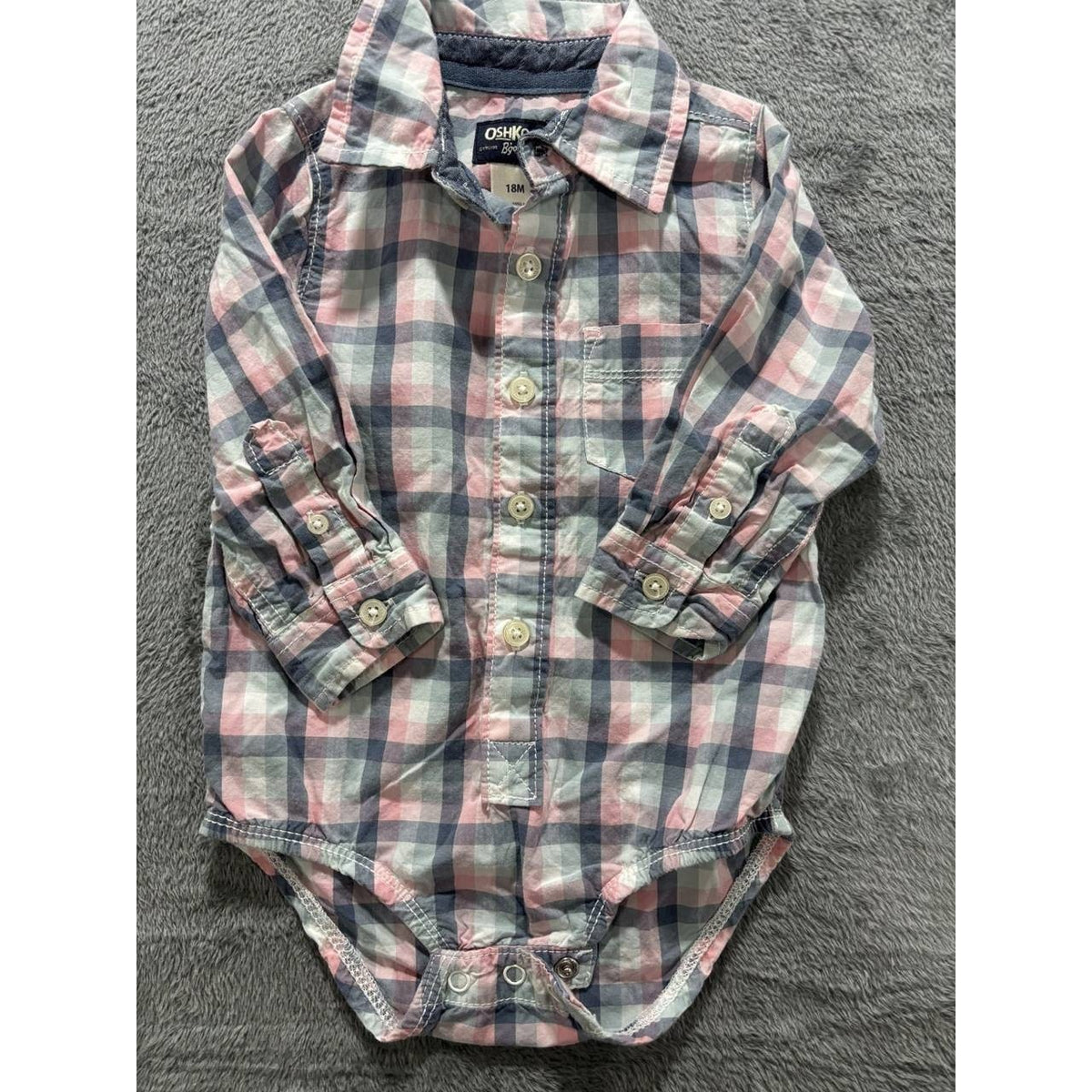 Carter's & OshKosh Baby Boy Shirts Lot 7 Pc 18M, photo 5 of 22