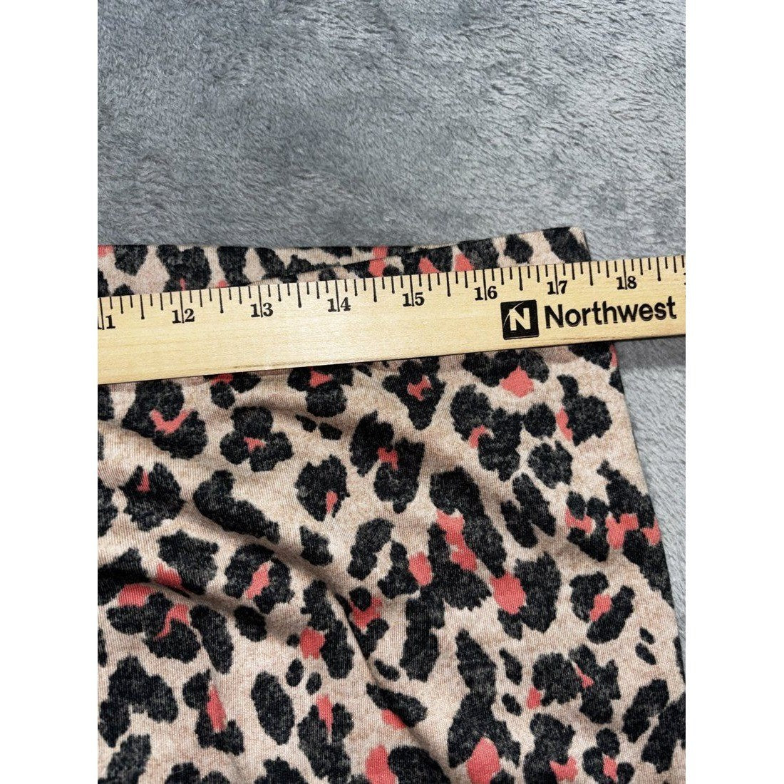 Cuddl Duds Women's Coral Leopard Lounge Set Size XL, photo 11 of 14